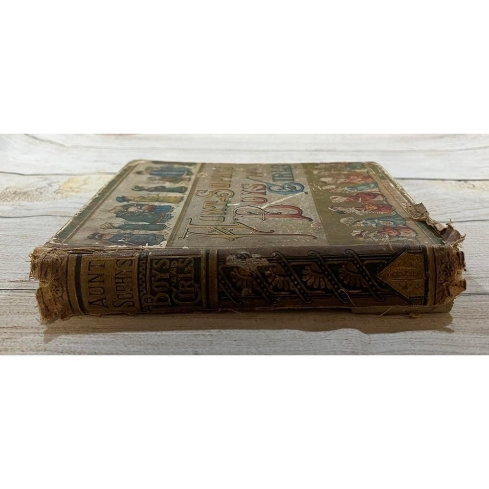 1881 Antique Childrens Book Aunt Sophy's Boys and Girls Mrs Sanford Dutton TubH2 - Picture 11 of 12